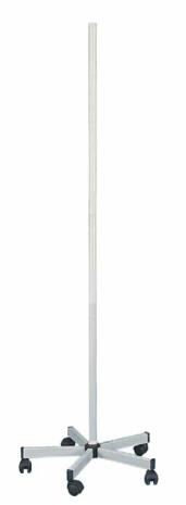 Grundständer Boden 1780 mm für Zubehör, silber eloxal