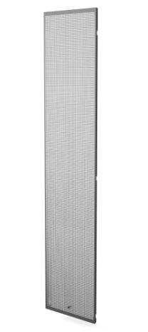 Lochblech-Wandelement, 314 mm, 1150 mm, dunkelbronze