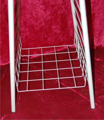 Einhängekorb für Geschenkpapierbogen-Ständer, 550 mm, silber