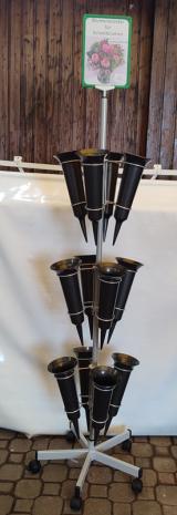 Blumenkönig, Blumen-Ständer, 3 Vasenringe
