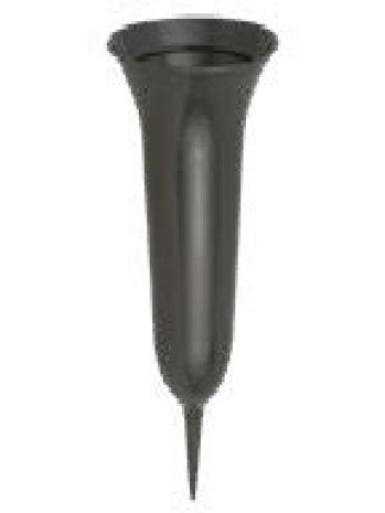 Grabvasen Anthratit, 46 cm hoch