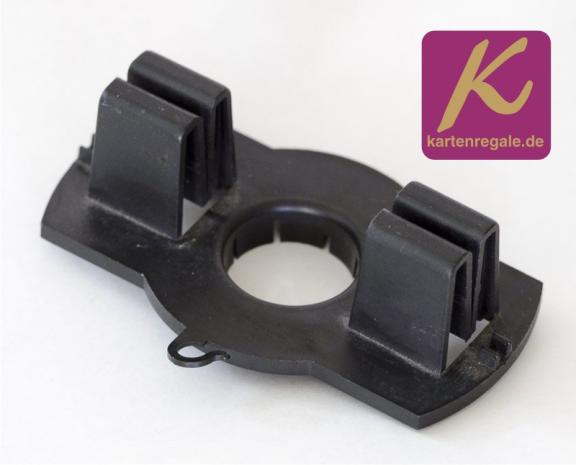 Schilderklemme PA 6 schwarz 30/28 mm Ø