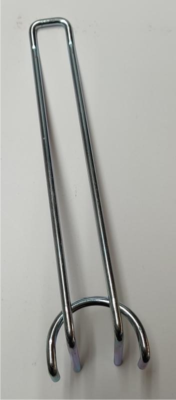 Gitterwand-Doppel-Haken NL160 mm