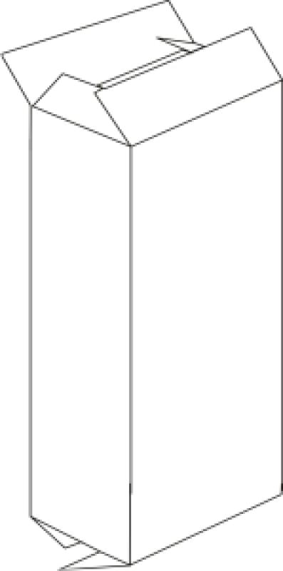 Faltkarton braun, 200x300x1180 mm
