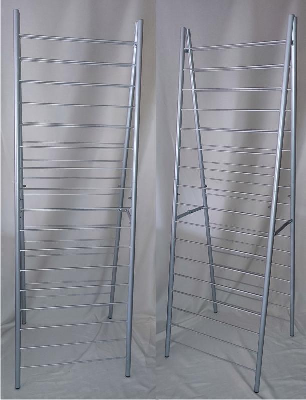 Geschenkpapierbogen-Ständer, 550 mm, silber, 2-seitig