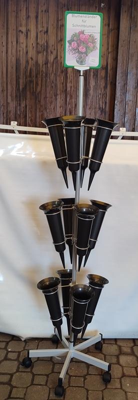Blumenkönig, Blumen-Ständer, 3 Vasenringe