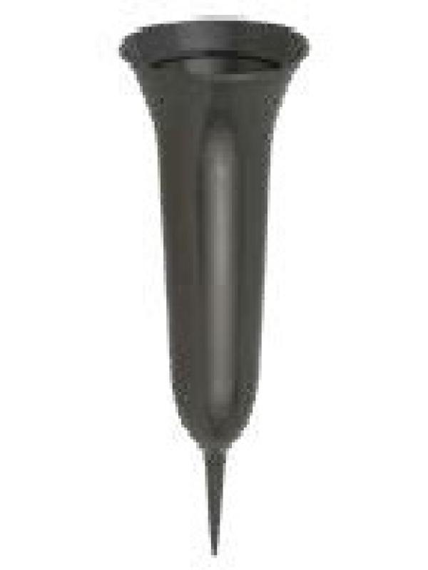 Grabvasen Anthratit, 46 cm hoch