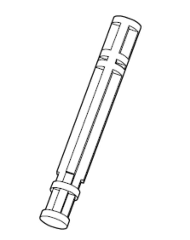 MF-Verbinder 50 mm Klar 10 mm Ø für 22er Rohr