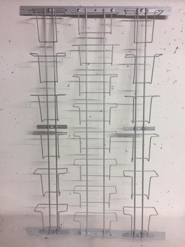 Postkarten-Wandtafel 109-153-109 mm, 20, silber