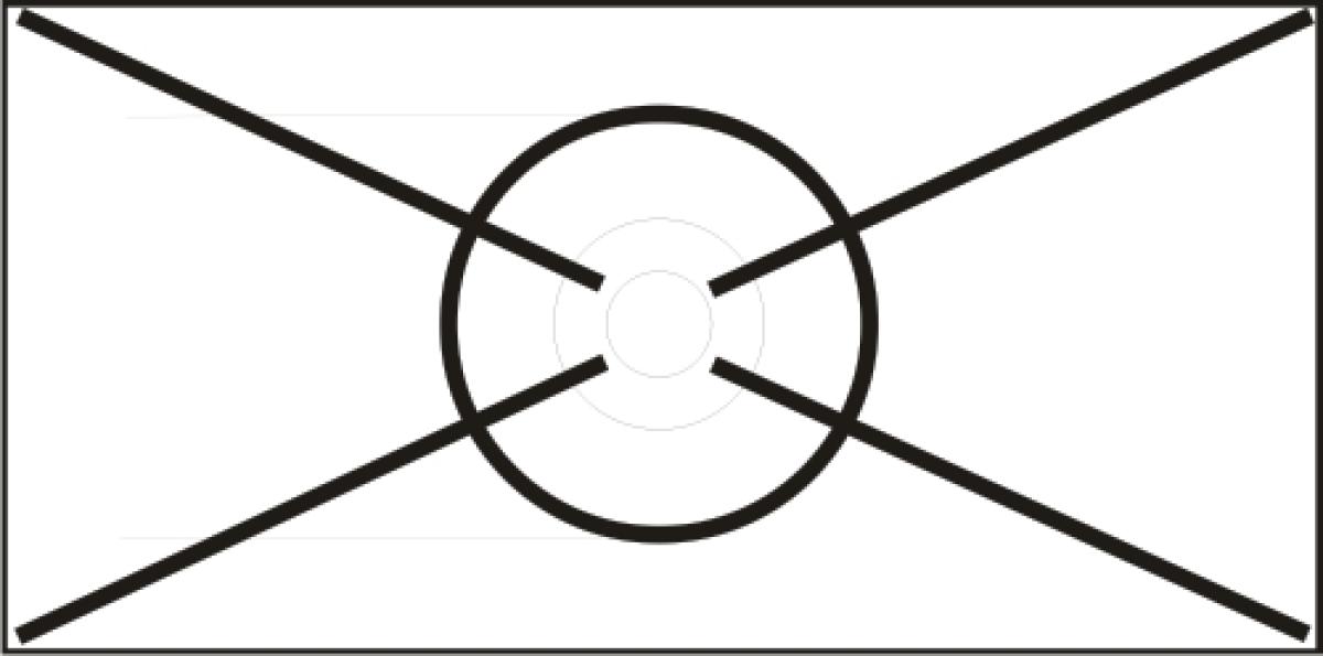 Rahmensatz 2-1-seitig, schwarz, 320/185 mm / 28 mm