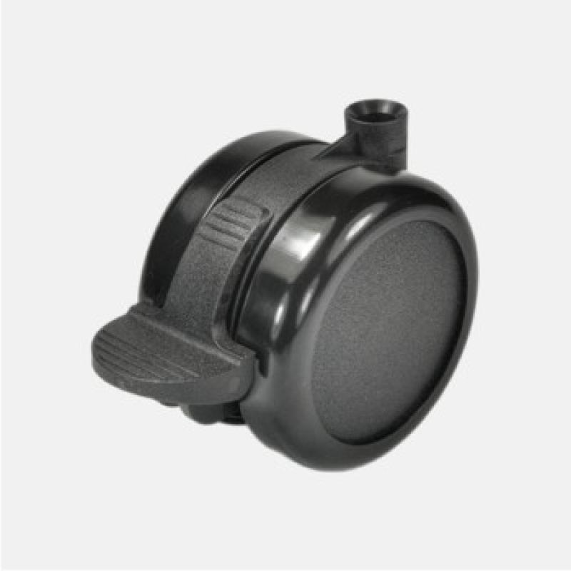 Rollensatz 3/2 DKFD 75/6 schwarz/schwarz
